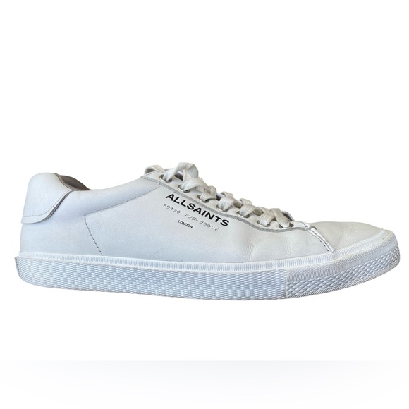 All Saints White Men's Sneakers - Picture 7 of 11